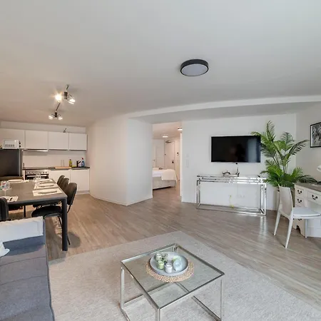 Apartmán Bunker Retreat-messe Essen-self Check-in-5p-dus-wifi