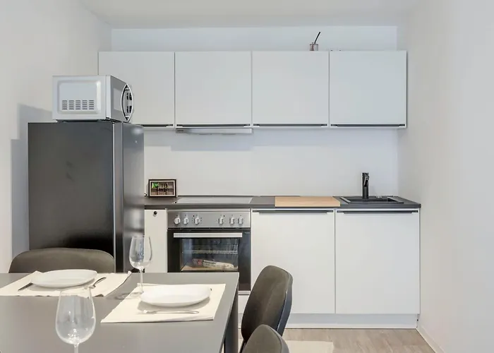 Bunker Retreat-messe Essen-self Check-in-5p-dus-wifi Appartement