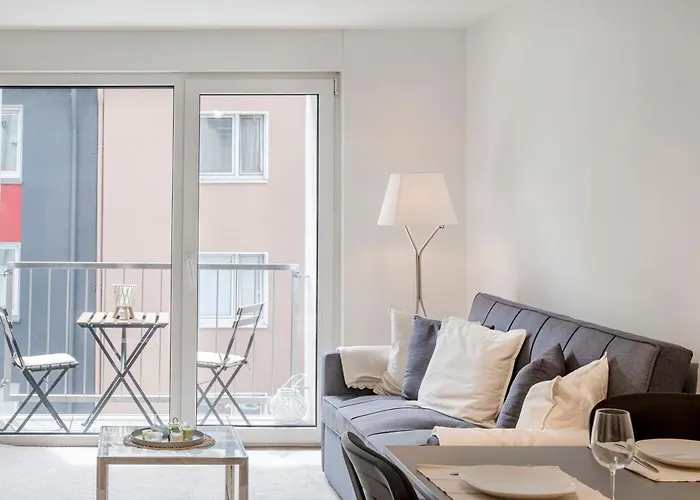 Appartement Bunker Retreat-messe Essen-self Check-in-5p-dus-wifi